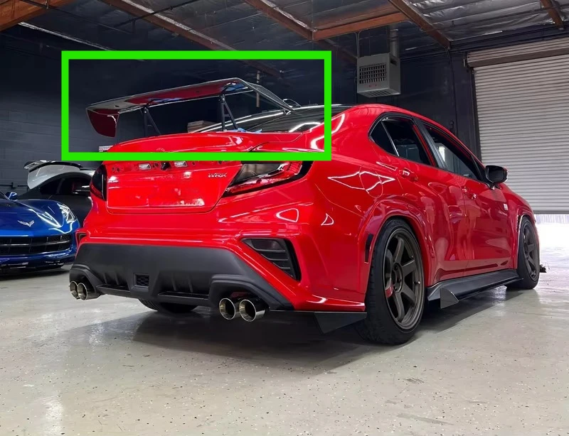 Lightweight-Rigid FORSubaru WRX S4 STI Style Carbon Fiber Swan Neck Rear Spoiler 2022
Lightweight-Rigid FORSubaru WRX S4 STI Style Carbon Fiber Swan Neck Rear Spoiler 2022