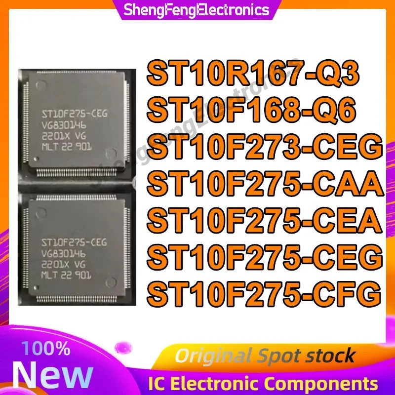 5PCS ST10R167-Q3 ST10F168-Q6 ST10F273-CEG ST10F275-CAA ST10F275-CEA ST10F275-CEG ST10F275-CFG IC QFP-144 Chip TQFP-144 in stock
5PCS ST10R167-Q3 ST10F168-Q6 ST10F273-CEG ST10F275-CAA ST10F275-CEA ST10F275-CEG ST10F275-CFG IC QFP-144 Chip TQFP-144 in stock