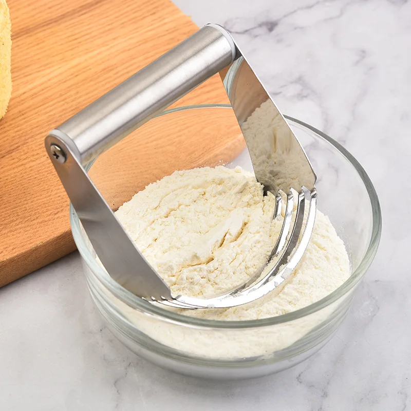 Kitchen Accessories Flour Mixer Stainless Steel Baking Pastry Blades Gadgets Baking Tools Manual Dough Blender 
Kitchen Accessories Flour Mixer Stainless Steel Baking Pastry Blades Gadgets Baking Tools Manual Dough Blender