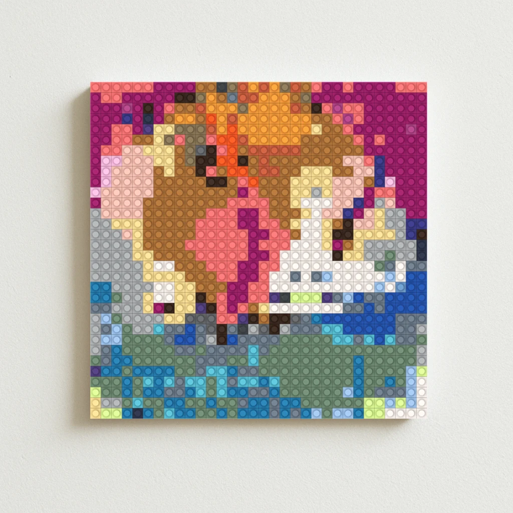 Kanye West Kids See Ghosts Album Cover DIY Pixel Mosaic Building Blocks Set For Hip Hop Rap Music Fans Gift
Kanye West Kids See Ghosts Album Cover DIY Pixel Mosaic Building Blocks Set For Hip Hop Rap Music Fans Gift