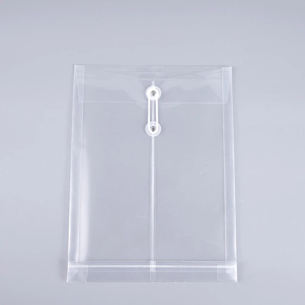 10 Pcs Transparent PP File Folder A4 Document Bag Waterproof Hardwearing Clear Closure Lightweight School Office ganizer
10 Pcs Transparent PP File Folder A4 Document Bag Waterproof Hardwearing Clear Closure Lightweight School Office ganizer