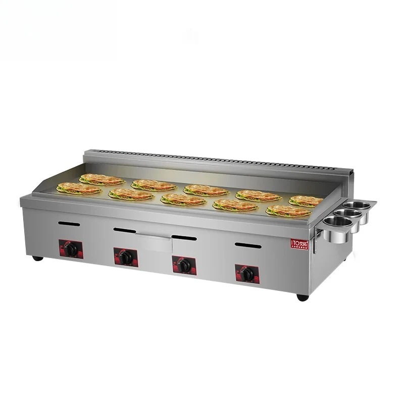 Commercial Counter Top Hot Selling Stainless Steel Gas Griddle Machine
Commercial Counter Top Hot Selling Stainless Steel Gas Griddle Machine
