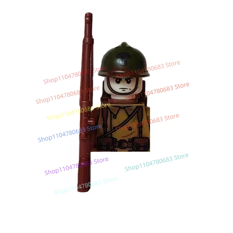 MOC новые военные строительные блоки, куклы, мини-куклы, мировая война, во время Второй мировой войны, французские пехотные игрушки, подарки, коллекция украшений
MOC новые военные строительные блоки, куклы, мини-куклы, мировая война, во время Второй мировой войны, французские пехотные игрушки, подарки, коллекция украшений