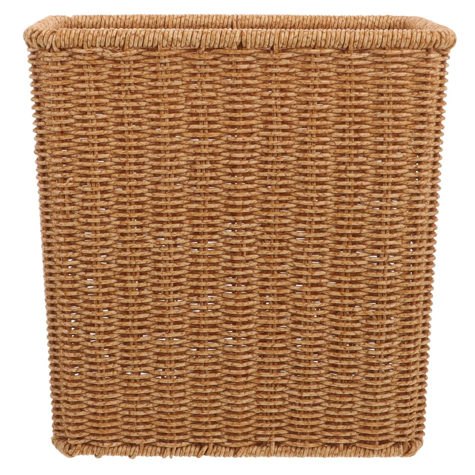 Crevice Trash Can Wastepaper Simple Simulation Khaki Wastebasket Versatile Storage Woven Basket Multifunctional Practical
Crevice Trash Can Wastepaper Simple Simulation Khaki Wastebasket Versatile Storage Woven Basket Multifunctional Practical