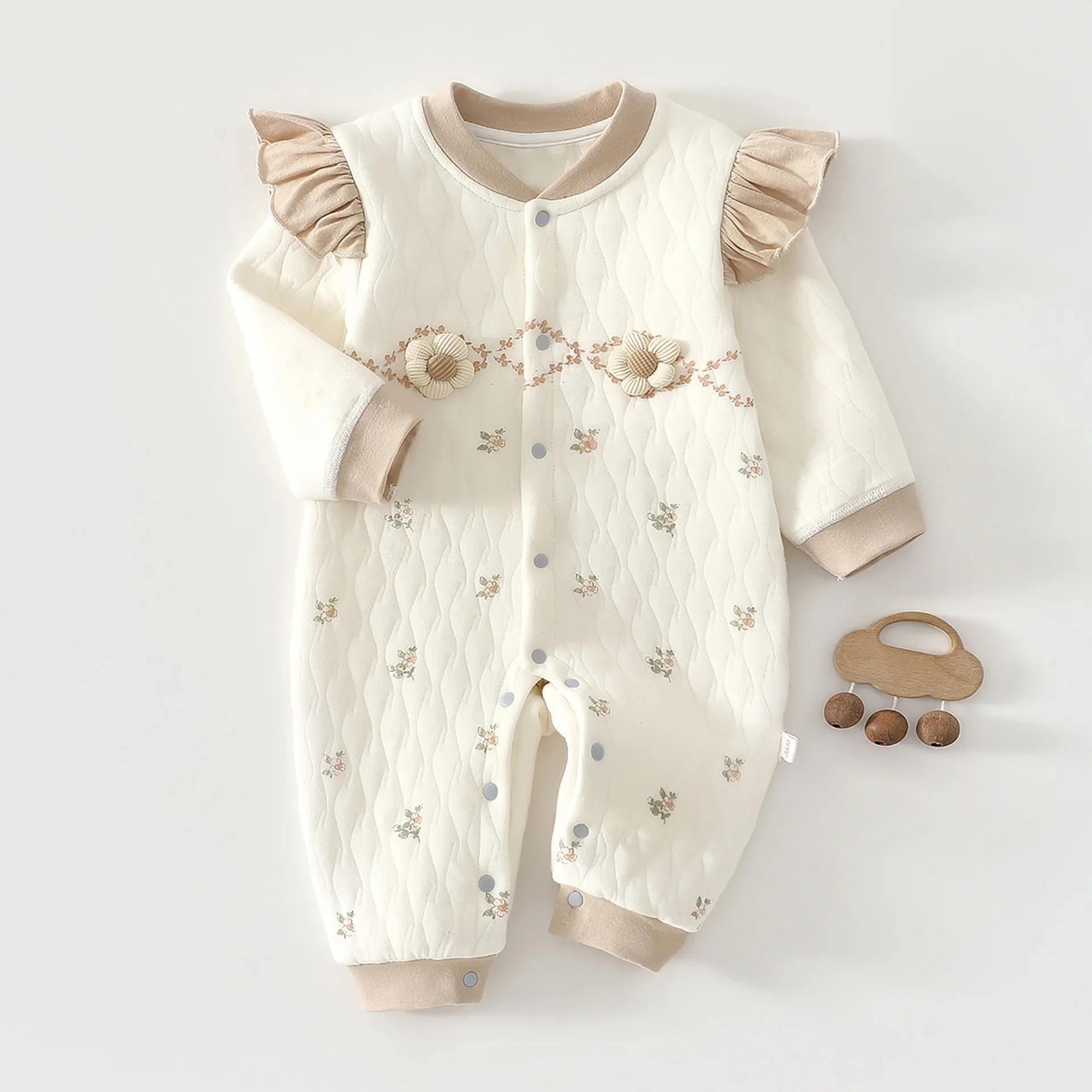 0-2Y Newborn Girl Boy Spring Bodysuit 2026 Baby Cotton Quilted Seamless Romper Autumn Warm Printed Soft Skin-Friendly Sleepwear
0-2Y Newborn Girl Boy Spring Bodysuit 2026 Baby Cotton Quilted Seamless Romper Autumn Warm Printed Soft Skin-Friendly Sleepwear