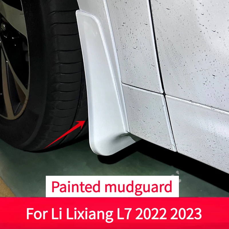 Car Non-destructive Baking Paint Mudguards For Li Lixiang L7 2022 2023 Front & Rear Wheels Fenders Auto Accessories
Car Non-destructive Baking Paint Mudguards For Li Lixiang L7 2022 2023 Front & Rear Wheels Fenders Auto Accessories