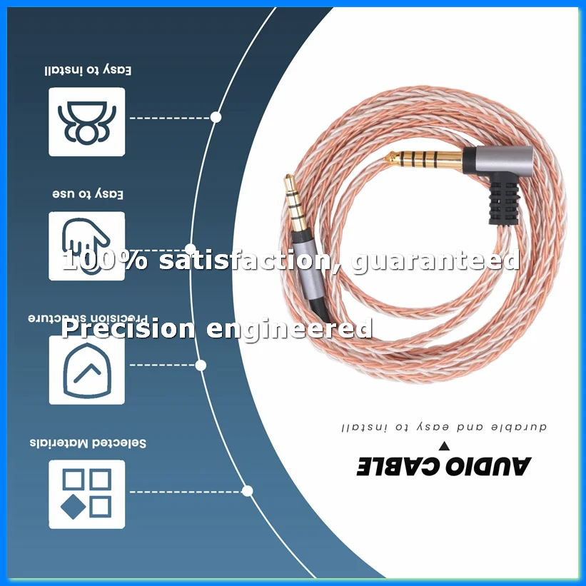 4FT/6FT 4.4mm BALANCED Audio Cable MDR-XB950N1 XB950B1 XB950 MDR-1A 1ABT 1ADAC 100ABN S12B1 HEADPHONES(1.2M)-A22U
4FT/6FT 4.4mm BALANCED Audio Cable MDR-XB950N1 XB950B1 XB950 MDR-1A 1ABT 1ADAC 100ABN S12B1 HEADPHONES(1.2M)-A22U