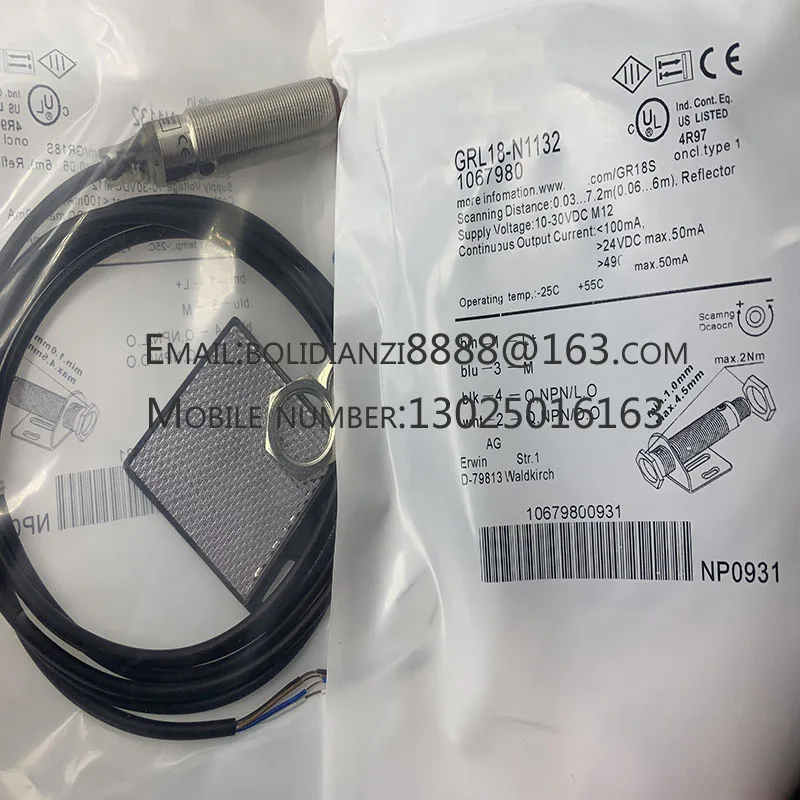 GRL18-P1132 GRL18-N1132 GRL18-P2432 GRL18S-P2436 GRL18S-N2436 GRL18SG-F2337 GRE18-P1132 Brand new original sensor
GRL18-P1132 GRL18-N1132 GRL18-P2432 GRL18S-P2436 GRL18S-N2436 GRL18SG-F2337 GRE18-P1132 Brand new original sensor
