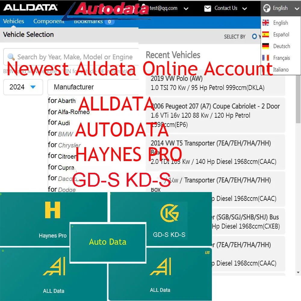 Newest Alldata Online Account Car Repair Software Alldata Haynes PRO New Combination Auto Data Full Pack Support Mobile Login
Newest Alldata Online Account Car Repair Software Alldata Haynes PRO New Combination Auto Data Full Pack Support Mobile Login