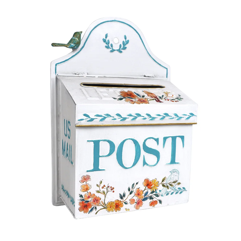 European fresh wind garden home mailbox wrought iron outdoor mailbox three-dimensional relief delivery box wall-mounted decorati
European fresh wind garden home mailbox wrought iron outdoor mailbox three-dimensional relief delivery box wall-mounted decorati