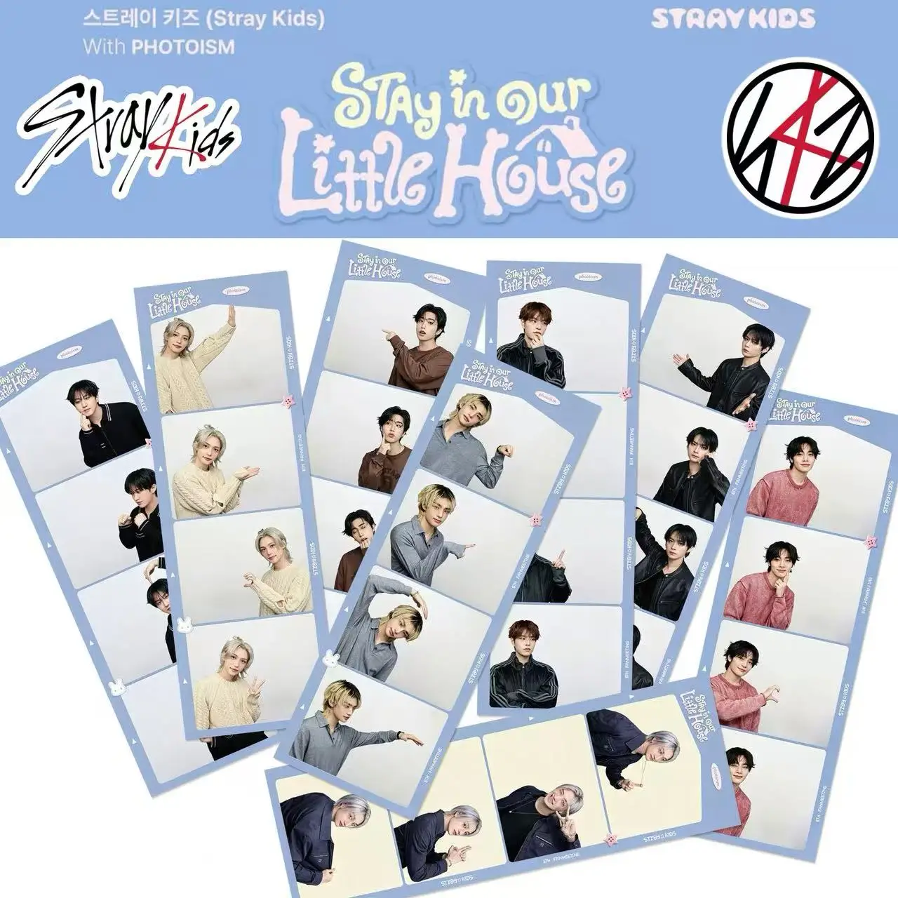 Stray Kids FANMEETING NEW KPOP fan merchandise 4-panel bookmark,selfie series,Felix,STAY In Our Little House album DO IT SKZOO
Stray Kids FANMEETING NEW KPOP fan merchandise 4-panel bookmark,selfie series,Felix,STAY In Our Little House album DO IT SKZOO
