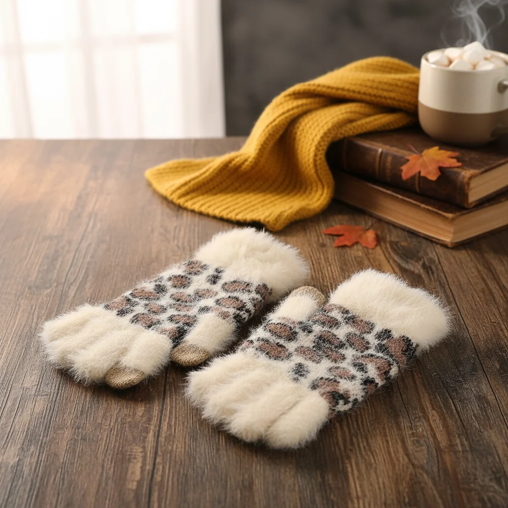 Теплые бархатные перчатки с сенсорным экраном и леопардовым принтом, студенческие перчатки, ветрозащитные морозостойкие варежки для вождения, осенние и зимние перчатки
Теплые бархатные перчатки с сенсорным экраном и леопардовым принтом, студенческие перчатки, ветрозащитные морозостойкие варежки для вождения, осенние и зимние перчатки