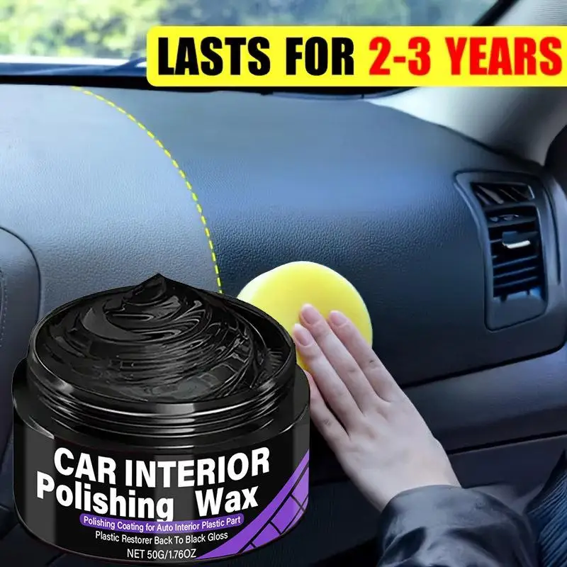 Plastic Interior Car Trim Polishing Wax Dashboard Restorer and Shine Coat for Lasting Protection
Plastic Interior Car Trim Polishing Wax Dashboard Restorer and Shine Coat for Lasting Protection
