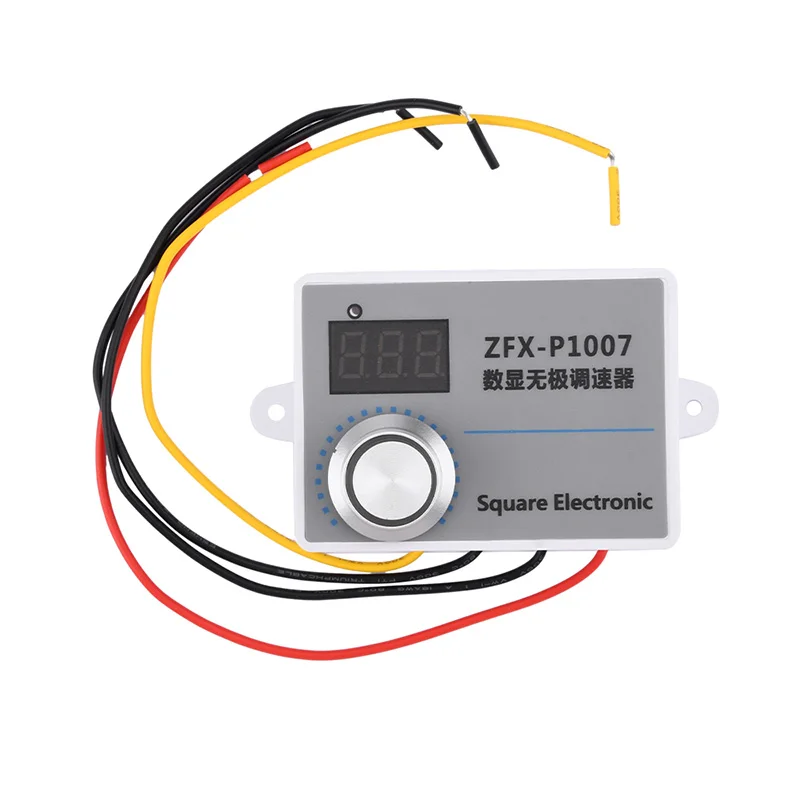 500W AC 220V Motor Governor Digital Speed Controller Stepless Speed Regulation Adjustable Motor Reducer Speed Control Device
500W AC 220V Motor Governor Digital Speed Controller Stepless Speed Regulation Adjustable Motor Reducer Speed Control Device