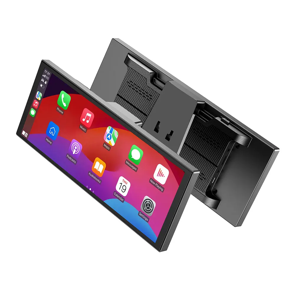 H518 11.26-Inch Android CarPlay DVR Dashboard Cam, Wireless Front/Rear Rotating Lens, USB IPS Multimedia Video, 1-Year Warranty
H518 11.26-Inch Android CarPlay DVR Dashboard Cam, Wireless Front/Rear Rotating Lens, USB IPS Multimedia Video, 1-Year Warranty