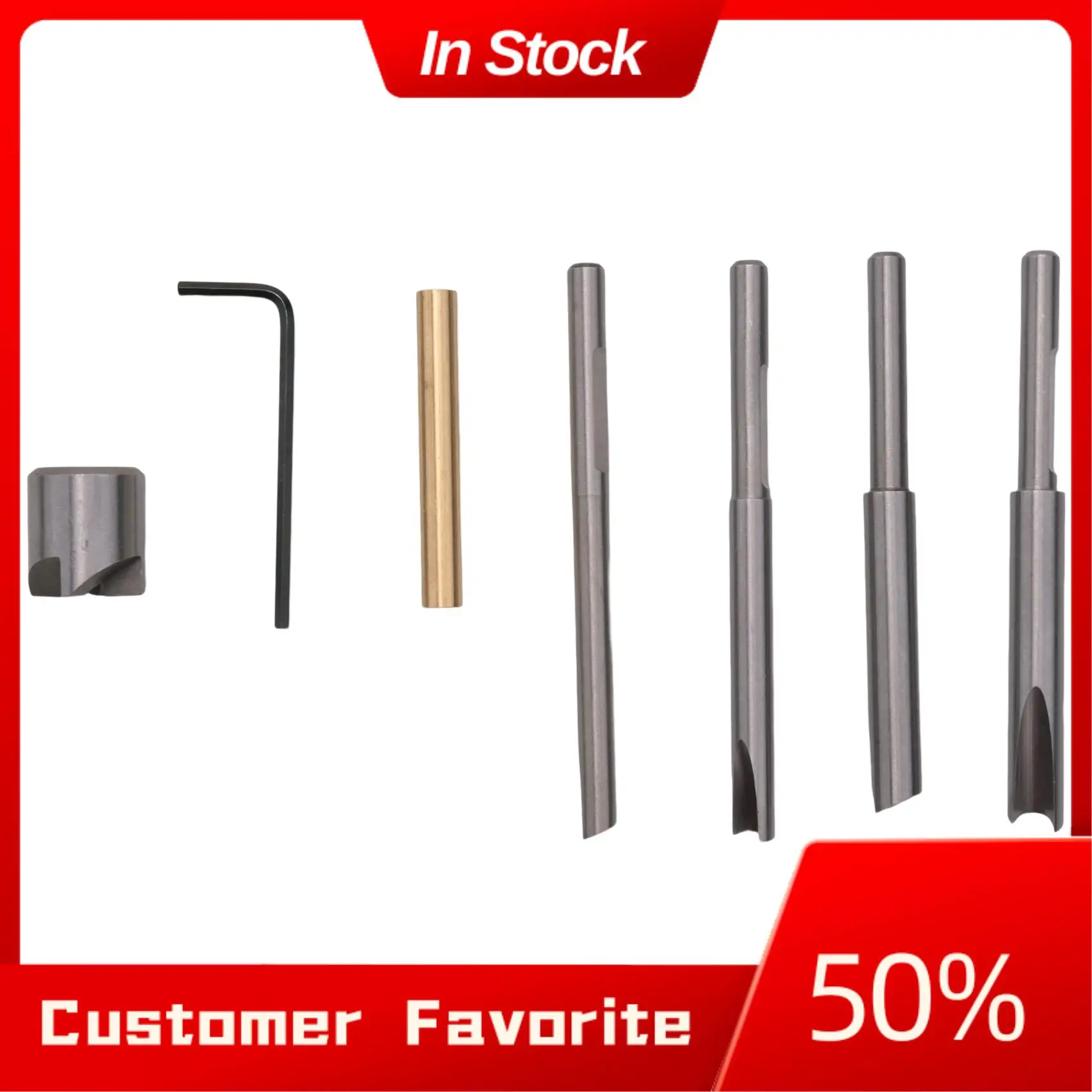 AT03 Top Pen Barrel Mill Trimmer Set, 7-Pieces Professional Turners Trimming System
AT03 Top Pen Barrel Mill Trimmer Set, 7-Pieces Professional Turners Trimming System