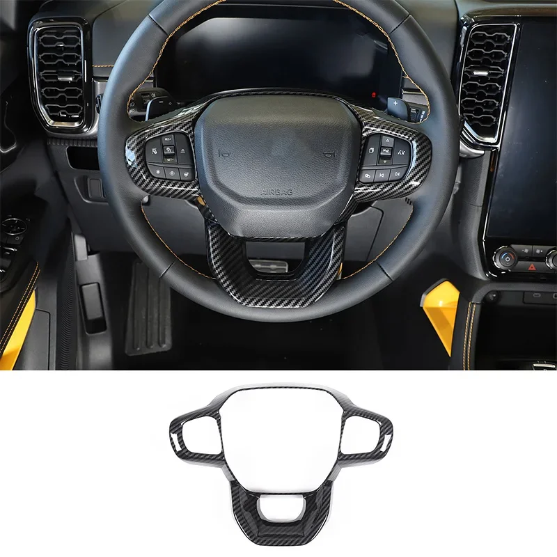 For Ford Ranger 2023 2024 Car Accessories Carbon Fiber Steering Wheel Strip Cover Trim Auto Parts Car Protector Sticker
For Ford Ranger 2023 2024 Car Accessories Carbon Fiber Steering Wheel Strip Cover Trim Auto Parts Car Protector Sticker