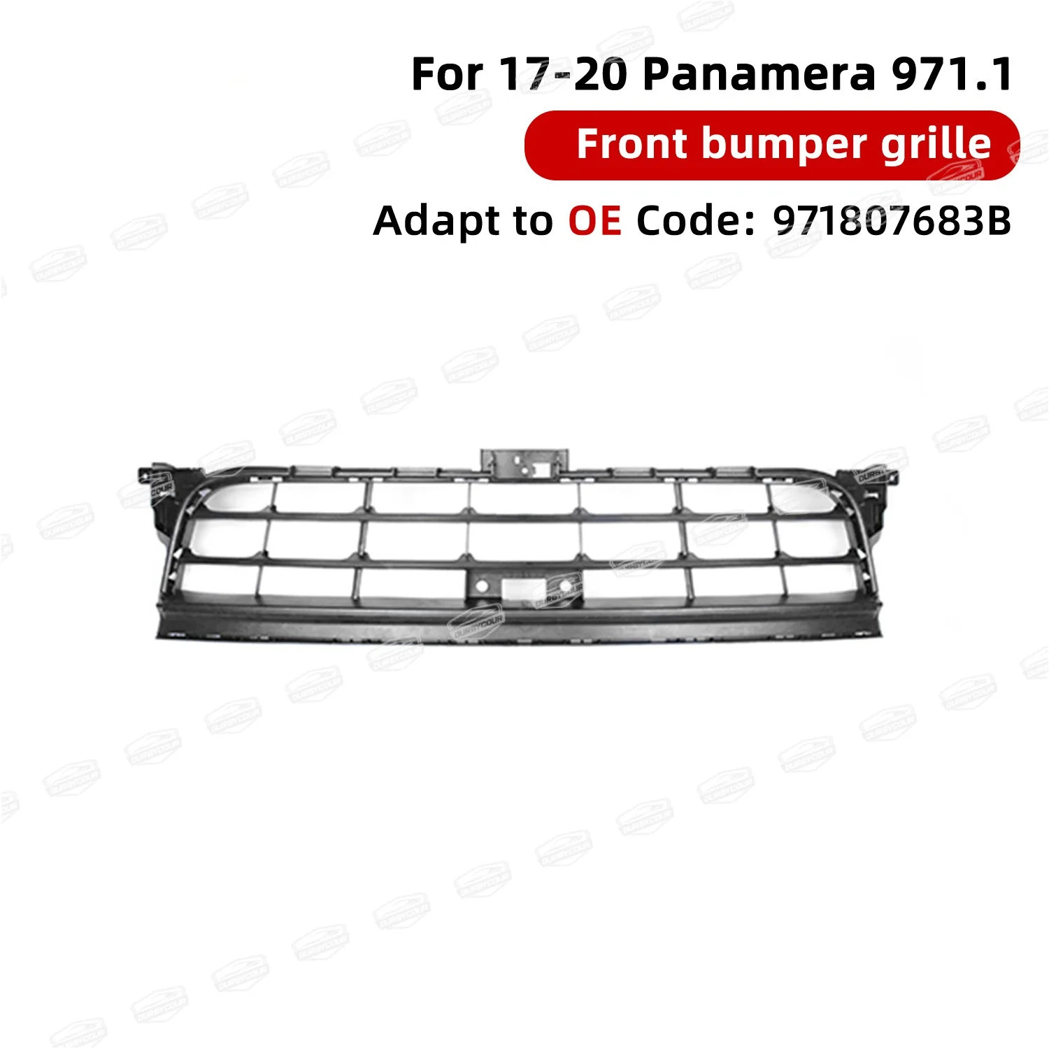 For 2017-2020 Porsche Panamera 971.1 OE front bumper grille (with 360 camera version) OE971807683BOE replacement parts
For 2017-2020 Porsche Panamera 971.1 OE front bumper grille (with 360 camera version) OE971807683BOE replacement parts