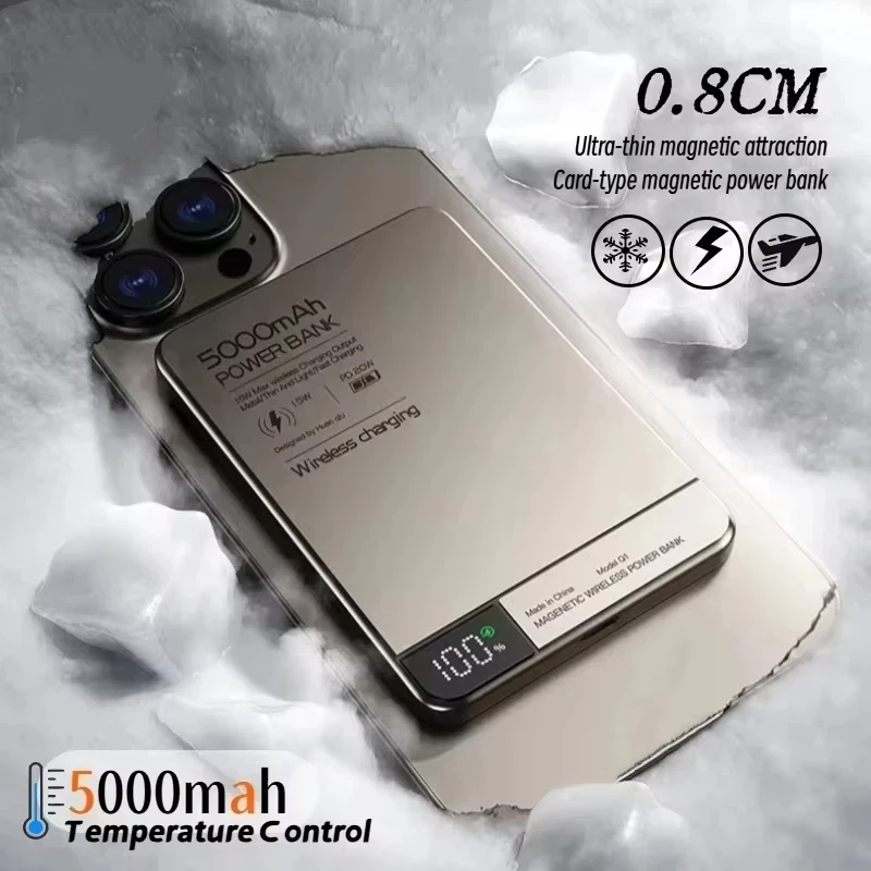 Ultra Wireless Magnetic Power Bank CCC Travel Portable Fast Charging Capacity Digital External Battery For Magsafe IPhone NEW
Ultra Wireless Magnetic Power Bank CCC Travel Portable Fast Charging Capacity Digital External Battery For Magsafe IPhone NEW