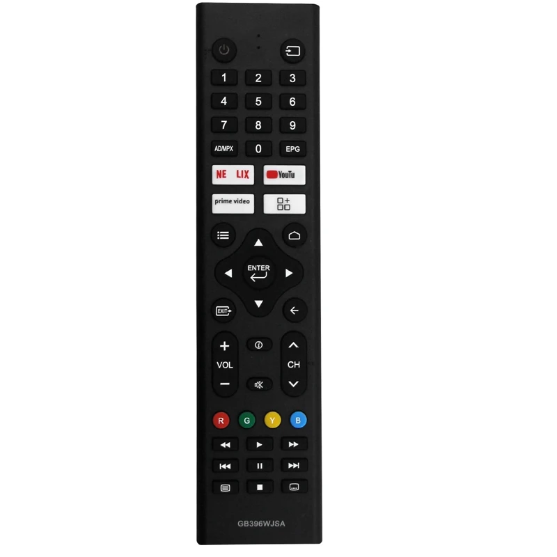 GB396WJSA Замените пульт дистанционного управления для ЖК-телевизора Sharp 2TC32DF1I 2T-C50DF1I 2T-C42DF1I Простая установка
GB396WJSA Замените пульт дистанционного управления для ЖК-телевизора Sharp 2TC32DF1I 2T-C50DF1I 2T-C42DF1I Простая установка