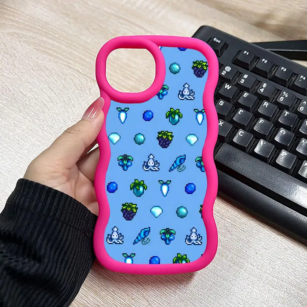 Stardew Valley Wavy Edge TPU Mobile Phone Case for iPhone 17 16 15 14 13 12 11 Air Pro Max Plus Colorful Cover
Stardew Valley Wavy Edge TPU Mobile Phone Case for iPhone 17 16 15 14 13 12 11 Air Pro Max Plus Colorful Cover