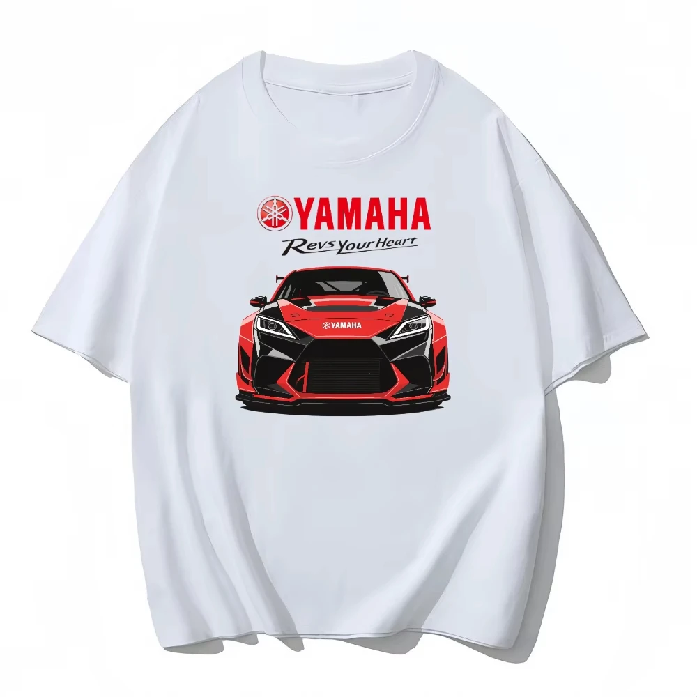 YAMAHA MOTO Creative Racing Printed Short Sleeve T-shirt 2025 Summer New Men's and Women's Large Cycling Loose Casual Top 
YAMAHA MOTO Creative Racing Printed Short Sleeve T-shirt 2025 Summer New Men's and Women's Large Cycling Loose Casual Top