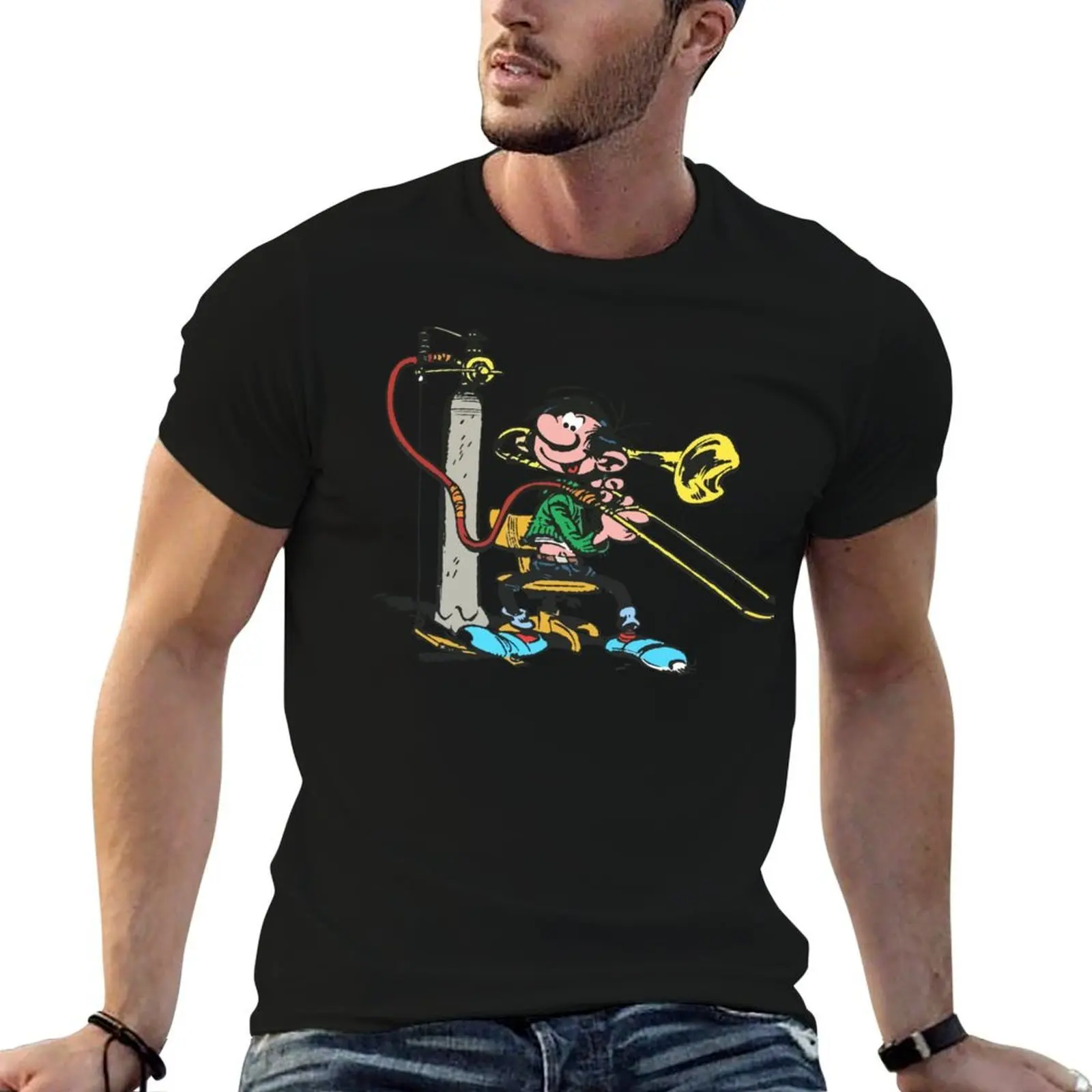 cotton Gaston t man shirt luxury Making Goof T-Shirt Music pack for t anime shirts tshirt man
cotton Gaston t man shirt luxury Making Goof T-Shirt Music pack for t anime shirts tshirt man