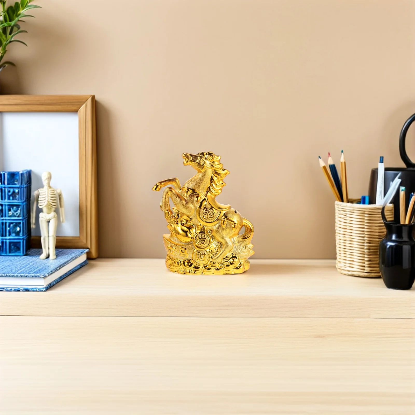 Ceramic Zodiac Horse Money Bank Glossy Ceramic Horse Coin Box Decorative Saving Pot Home Office Entryway Ornament
Ceramic Zodiac Horse Money Bank Glossy Ceramic Horse Coin Box Decorative Saving Pot Home Office Entryway Ornament