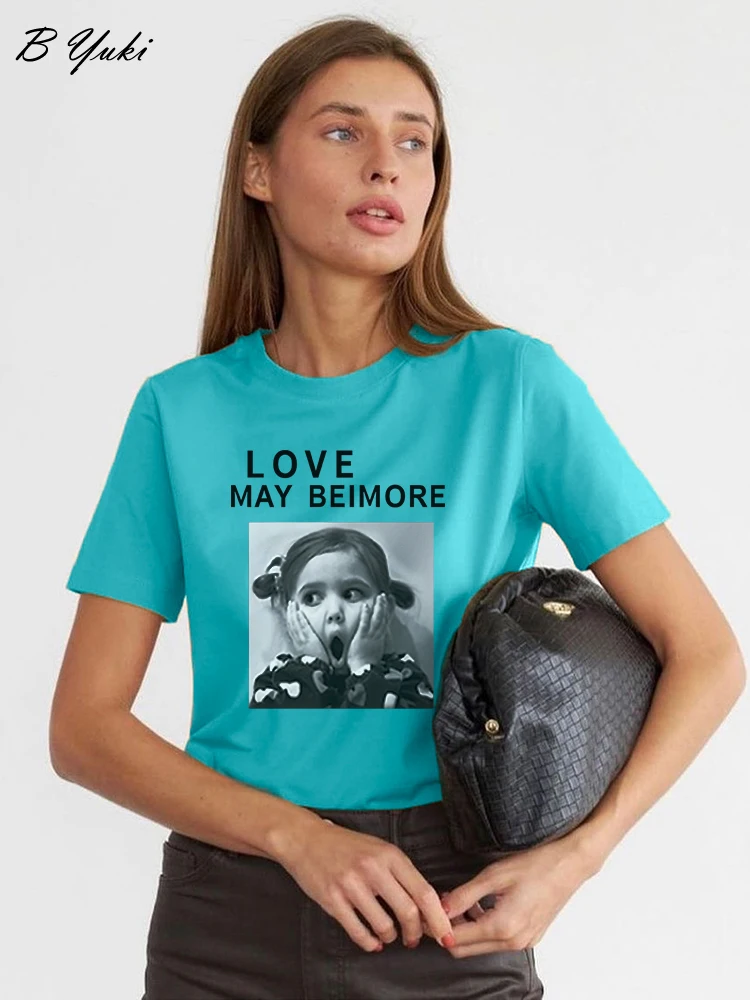Blessyuki Vintage Loose T Shirts for Women Summer Casual Short Sleeve Graphic Tees Female Oversized Soft 100% Cotton Basic Tops
Blessyuki Vintage Loose T Shirts for Women Summer Casual Short Sleeve Graphic Tees Female Oversized Soft 100% Cotton Basic Tops