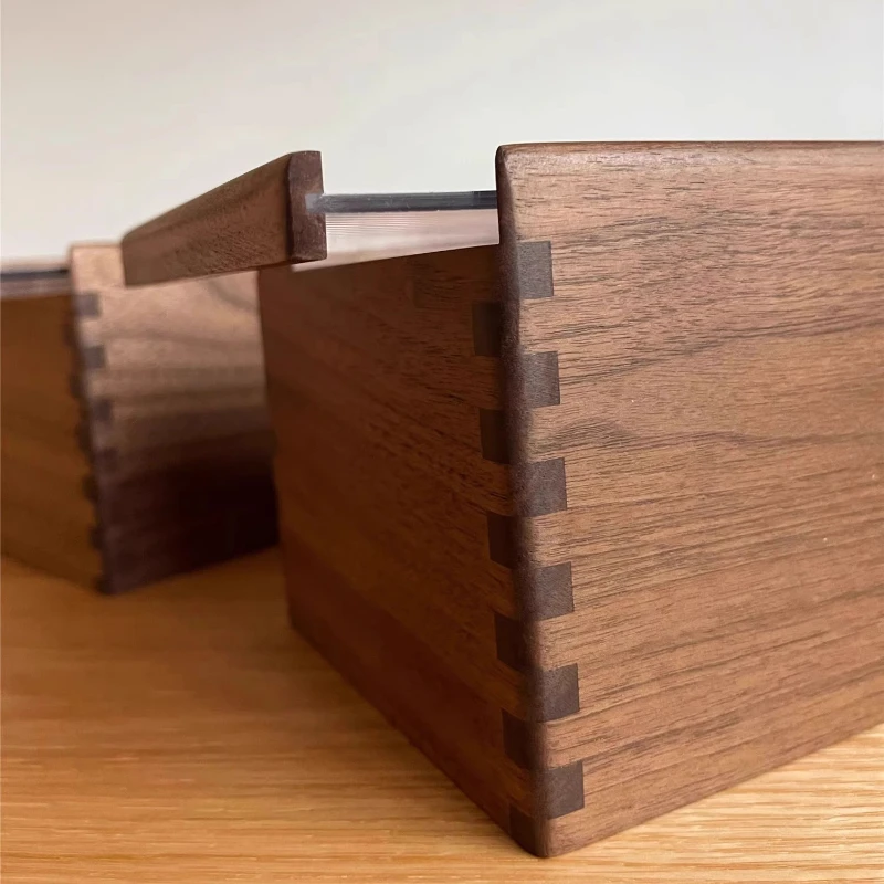 Acrylic Display Case North American Black Walnut Collectible Storage Box Transparent Dustproof Showcase for Jewelry & Figurines
Acrylic Display Case North American Black Walnut Collectible Storage Box Transparent Dustproof Showcase for Jewelry & Figurines
