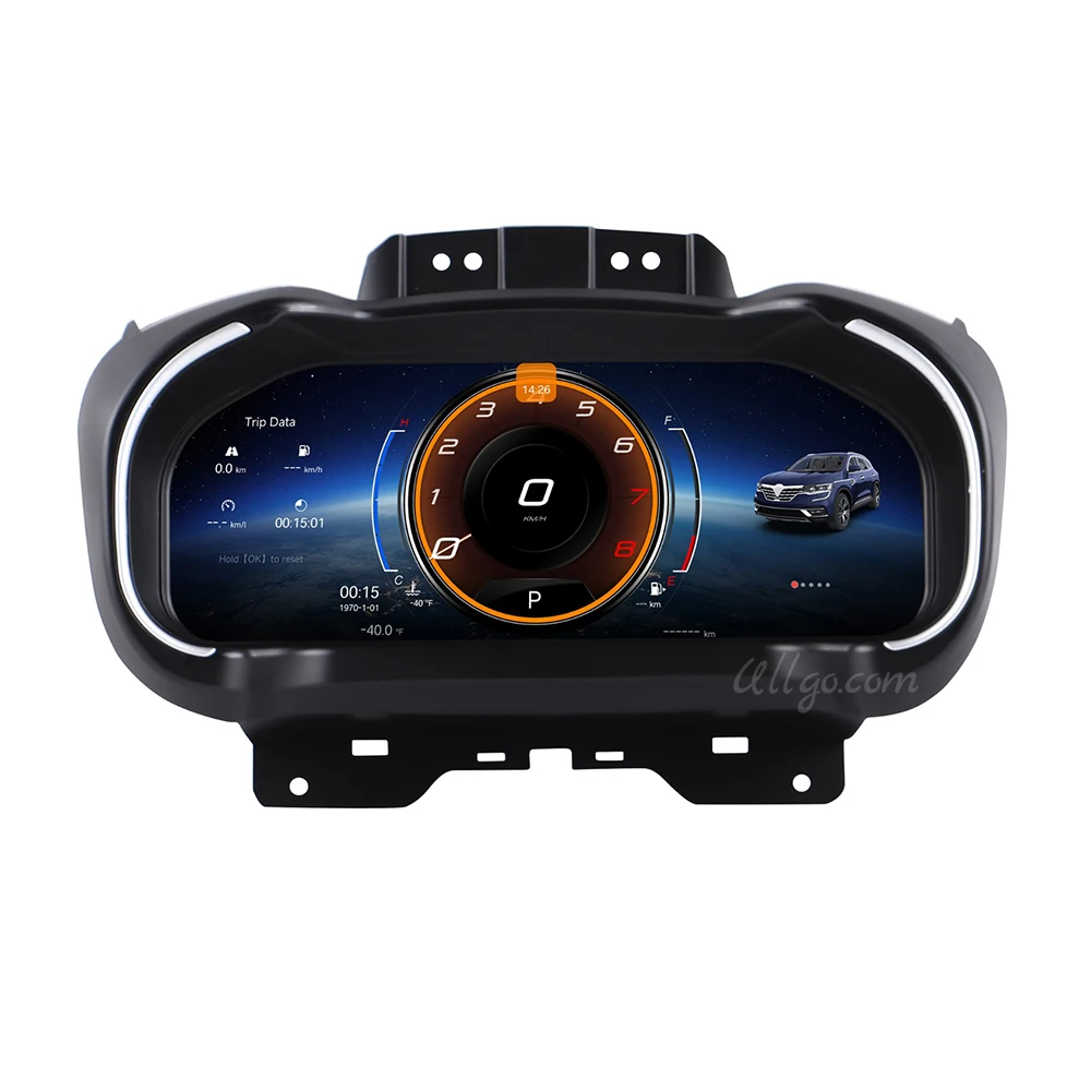 Digital Instrument Cluster for Koleos Megane 4 Samsung SM6 Talisman 2016-2019 with CarPlay & Android Auto Virtual SpeedOmeter
Digital Instrument Cluster for Koleos Megane 4 Samsung SM6 Talisman 2016-2019 with CarPlay & Android Auto Virtual SpeedOmeter