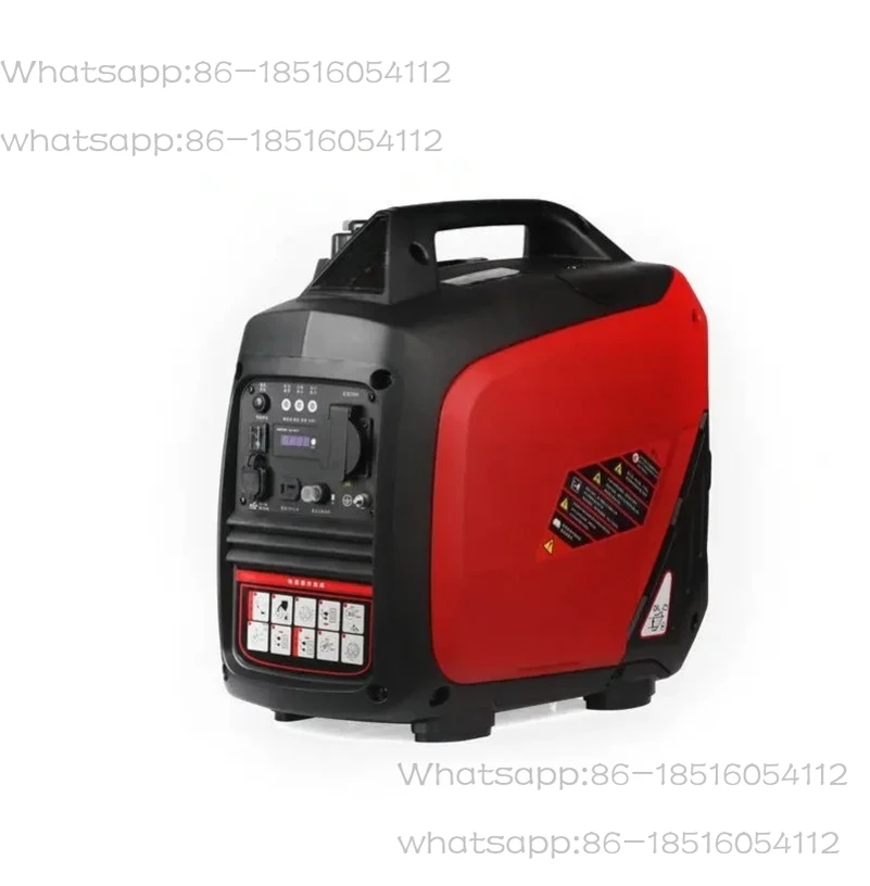 AC220V 80cc 4L 2kw портативный бесшумный инверторный генератор, ручной запуск, цифровой дисплей, источник питания для кемпинга на открытом воздухе
AC220V 80cc 4L 2kw портативный бесшумный инверторный генератор, ручной запуск, цифровой дисплей, источник питания для кемпинга на открытом воздухе