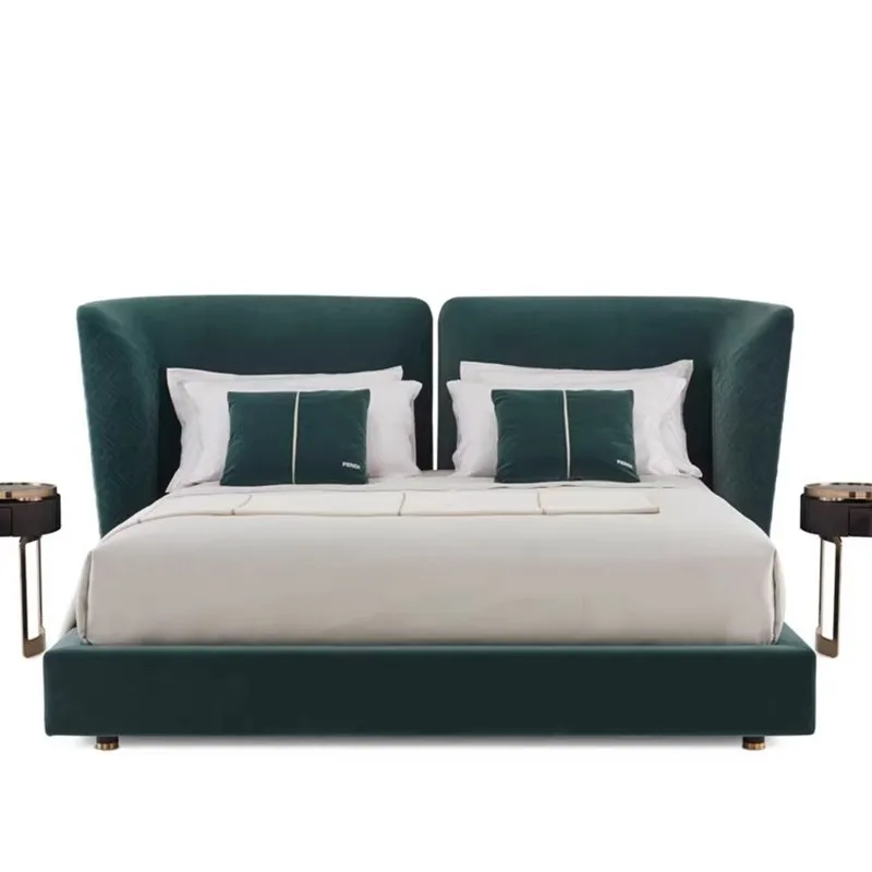 −For Modern White Luxury Hotel Bed Italian Design Double Wooden Frame Leather Queen Size Storage Bedroom Massaging&
−For Modern White Luxury Hotel Bed Italian Design Double Wooden Frame Leather Queen Size Storage Bedroom Massaging&