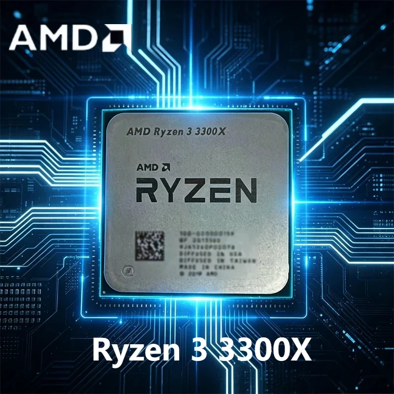 AMD Processor Ryzen 3 3300X R3 3300X 3.8 GHz Quad-Core Eight-Thread 65W CPU L3=16M 100-000000159 Socket AM4 65W
AMD Processor Ryzen 3 3300X R3 3300X 3.8 GHz Quad-Core Eight-Thread 65W CPU L3=16M 100-000000159 Socket AM4 65W