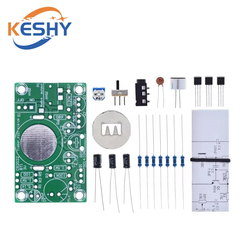 Hearing aid Diy kit Audio amplifier Practical teaching competition Electronic DIY Interest Production Parts
Hearing aid Diy kit Audio amplifier Practical teaching competition Electronic DIY Interest Production Parts