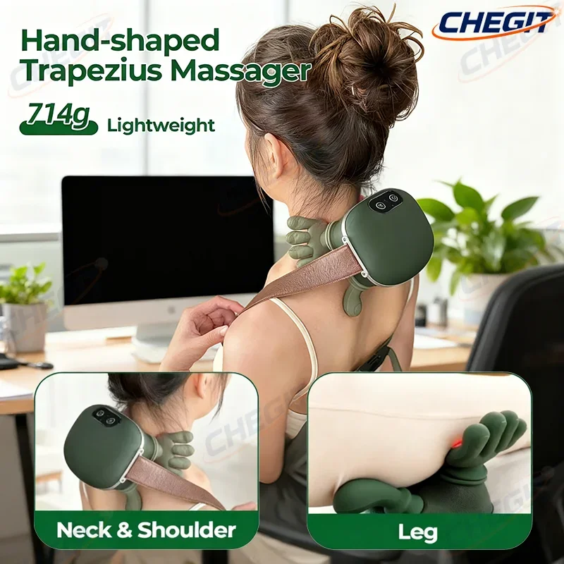 Neck masajeador Bionic Finger Neck Shoulder Massager Wireless Neck Cervical Trapezius Kneading Massage Shawl Brushless Motor
Neck masajeador Bionic Finger Neck Shoulder Massager Wireless Neck Cervical Trapezius Kneading Massage Shawl Brushless Motor