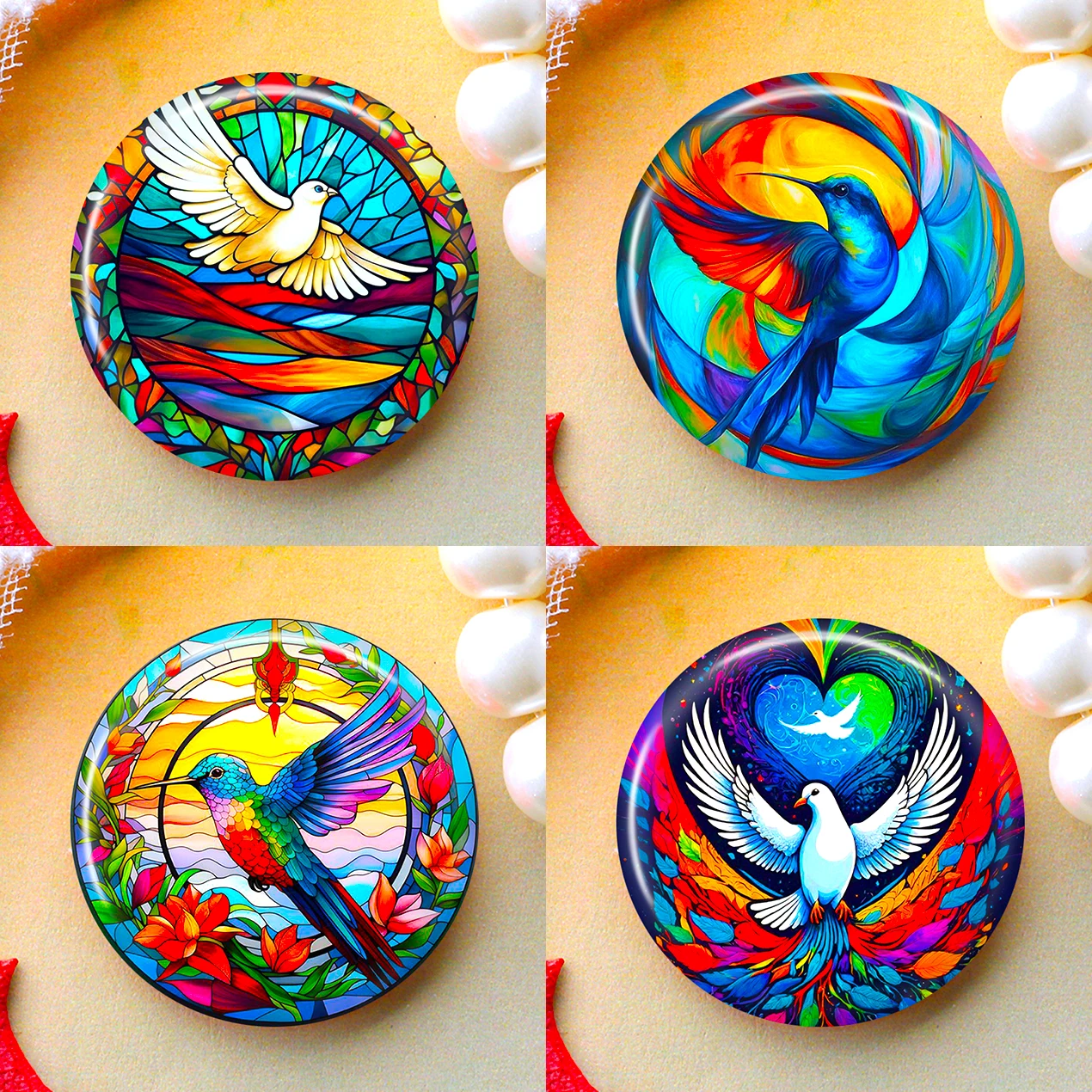 2026 8-50mm DIY Jewelry Making Pendent Accessories Photo Glass Cabochons Round Cameo Set Handmade Settings Stone Bird Q52
2026 8-50mm DIY Jewelry Making Pendent Accessories Photo Glass Cabochons Round Cameo Set Handmade Settings Stone Bird Q52