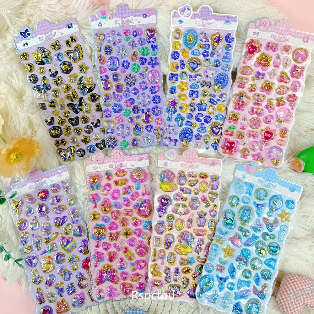 1/8pcs Cute Cartoon 3D Relief Creative Stickers Kawaii Marine Life Rabbit Aesthetic Decals Decorative Suitcase Phone Sticker Toy
1/8pcs Cute Cartoon 3D Relief Creative Stickers Kawaii Marine Life Rabbit Aesthetic Decals Decorative Suitcase Phone Sticker Toy