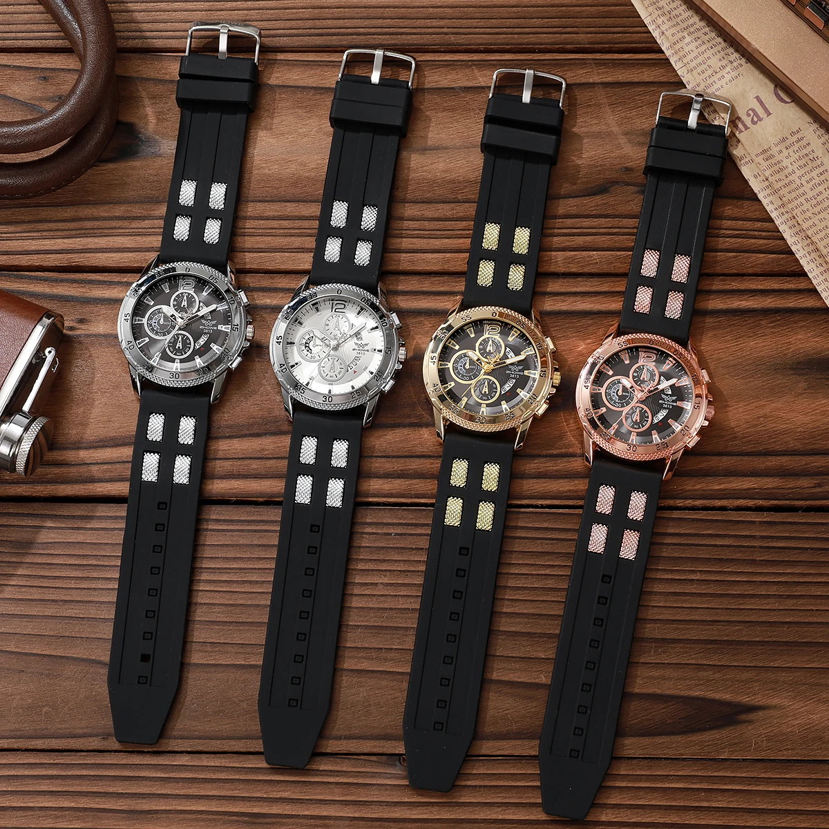 Luxury Men's Stainless Steel Watch - Diamond-Accented Business Wristwatch with Date Function for Formal & Daily Wear
Luxury Men's Stainless Steel Watch - Diamond-Accented Business Wristwatch with Date Function for Formal & Daily Wear