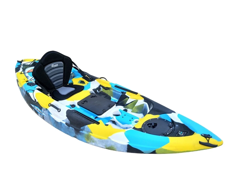 New Style Single Person Fishing Kayak Customizable Fishing Boat for Outdoor Surfing Plastic Cool Kayaks with Paddle2025
New Style Single Person Fishing Kayak Customizable Fishing Boat for Outdoor Surfing Plastic Cool Kayaks with Paddle2025