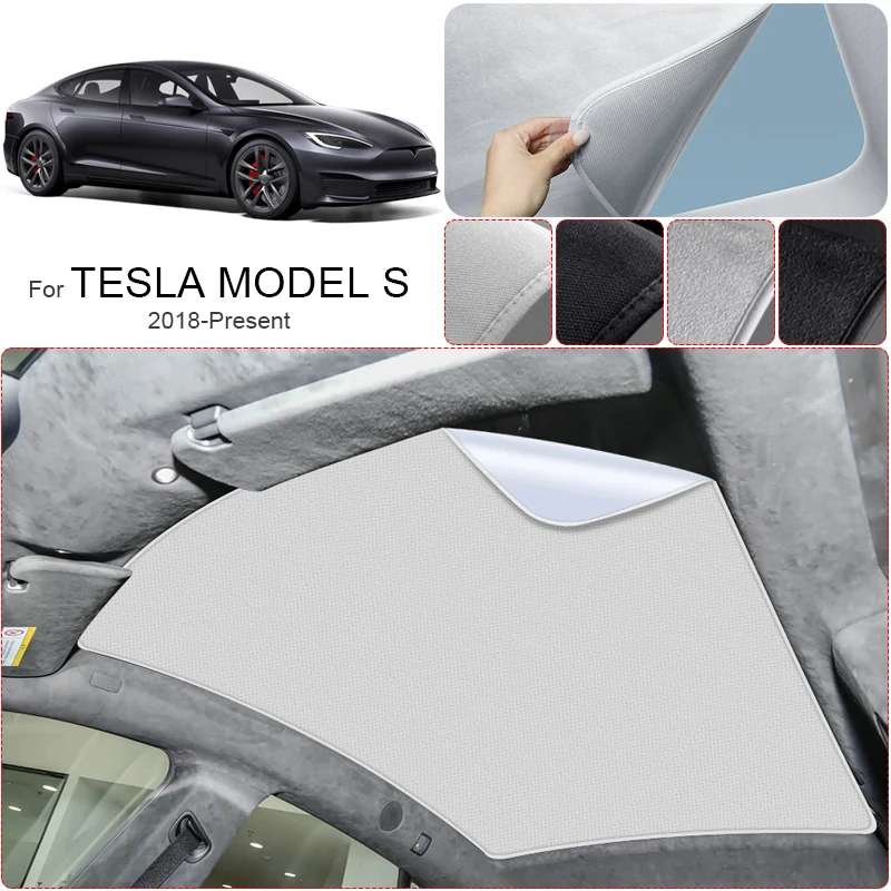 Car Suede Fabric Electrostatic Adsorption Sunroof Sunshade Auto Anti-UV For TESLA MODEL S 2018-2026 Heat Insulation Skylight
Car Suede Fabric Electrostatic Adsorption Sunroof Sunshade Auto Anti-UV For TESLA MODEL S 2018-2026 Heat Insulation Skylight
