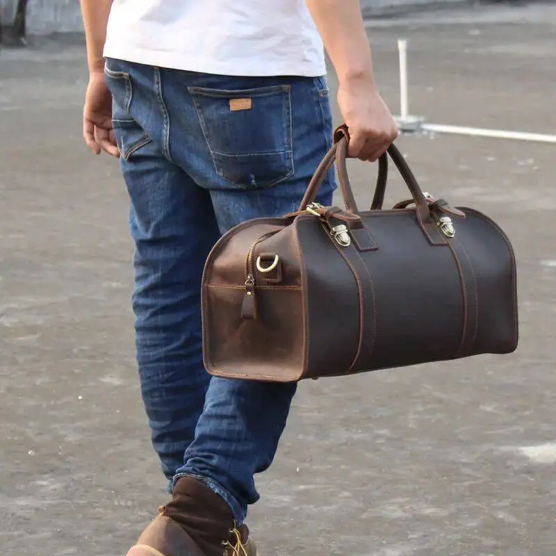 XZAN Men Bags Top Layer Cowhide Casual S Fashion Travel Genuine Leather Luggage Men's Bags Fashion Bag Business Trips Gym Unisex
XZAN Men Bags Top Layer Cowhide Casual S Fashion Travel Genuine Leather Luggage Men's Bags Fashion Bag Business Trips Gym Unisex