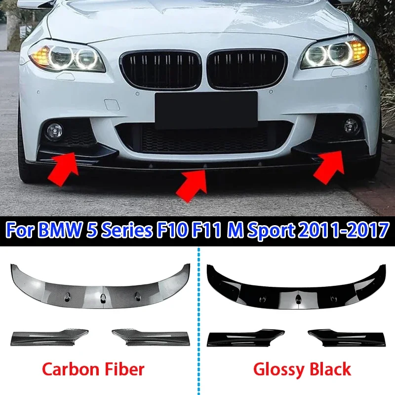 Car Front Bumper Lip Spoiler Splitter Diffuser Body Kits for BMW 5 Series F10 F11 M Sport 2011-2017
Car Front Bumper Lip Spoiler Splitter Diffuser Body Kits for BMW 5 Series F10 F11 M Sport 2011-2017