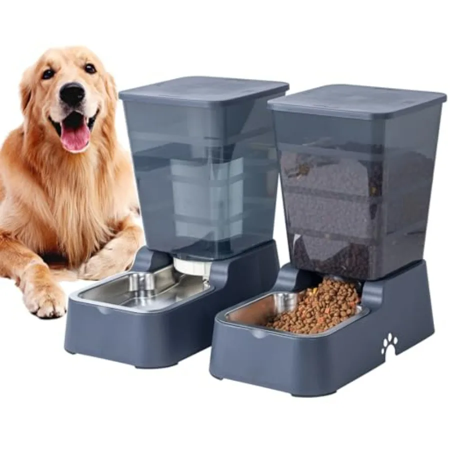 Pets Auto Feeder 5.2L, Food Feeder and Water Dispenser Set for Medium and Large Dogs Cats and Pets Animals
Pets Auto Feeder 5.2L, Food Feeder and Water Dispenser Set for Medium and Large Dogs Cats and Pets Animals