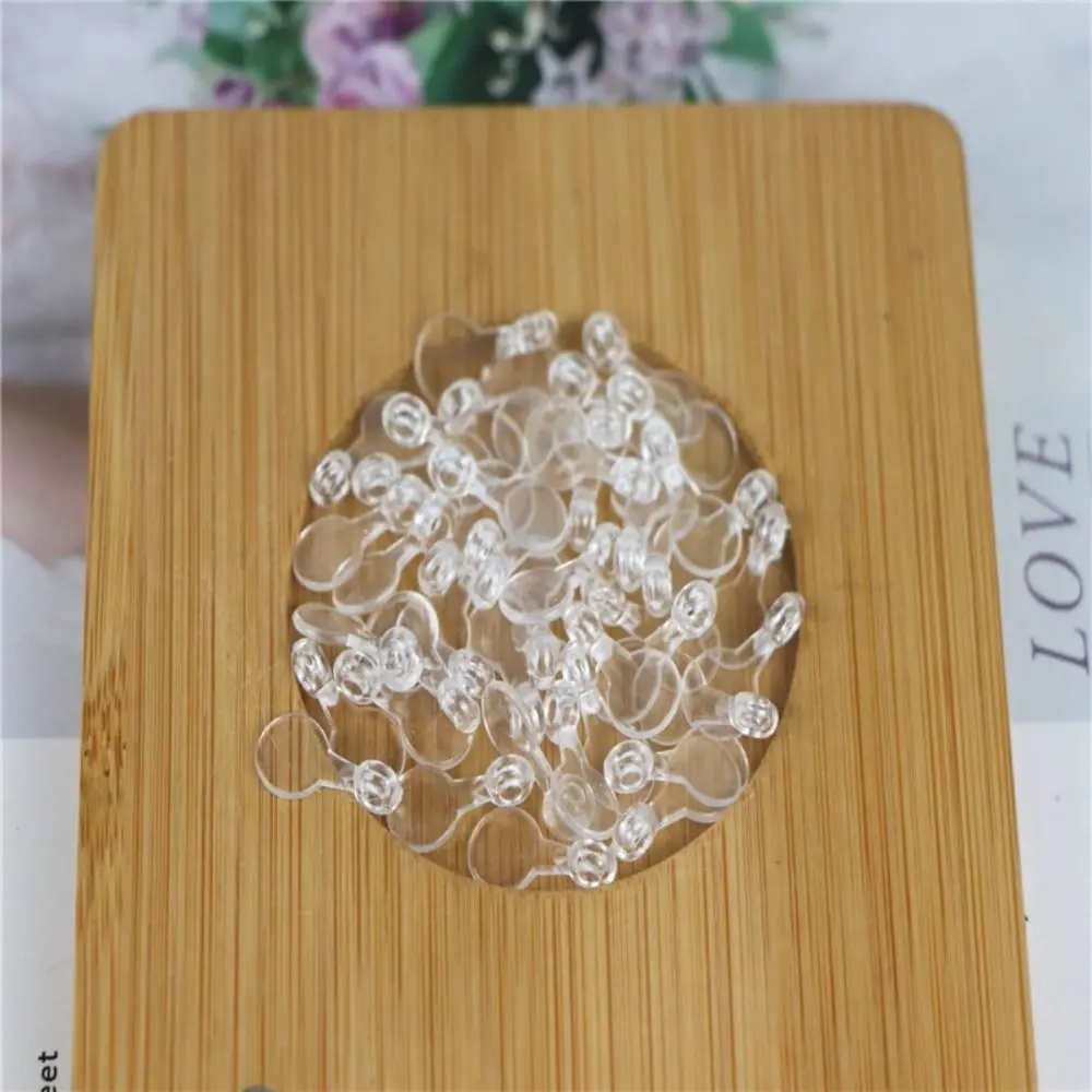 200pcs Plastic Flat Pad Pendants Transparent Oval Glue-on Flat Pad Bails Convenient Acrylic Transparent Cabochon Pendants Home
200pcs Plastic Flat Pad Pendants Transparent Oval Glue-on Flat Pad Bails Convenient Acrylic Transparent Cabochon Pendants Home