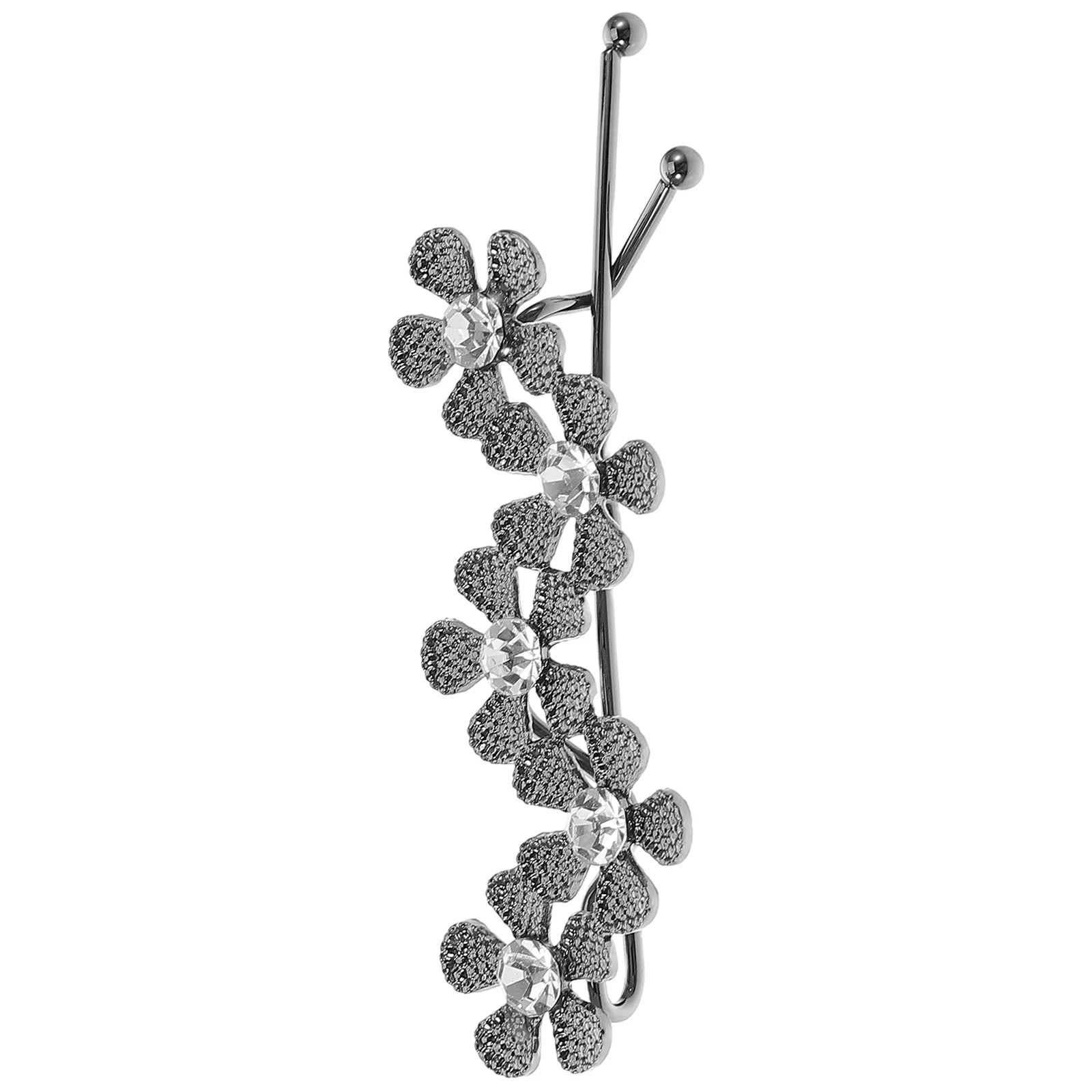 Glitter Rhinestone Hair Clip Elegant Flower Shaped Accessories Bridal Hairpin Bling Barrette Vintage Fancy Decorative Hairpin 
Glitter Rhinestone Hair Clip Elegant Flower Shaped Accessories Bridal Hairpin Bling Barrette Vintage Fancy Decorative Hairpin