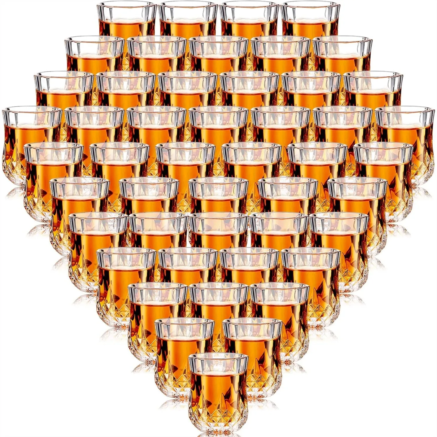 48 Pcs Mini Shot Glasses Set 1.7 oz Heavy Base Clear Tasting Cups for Whiskey Wine Juice
48 Pcs Mini Shot Glasses Set 1.7 oz Heavy Base Clear Tasting Cups for Whiskey Wine Juice