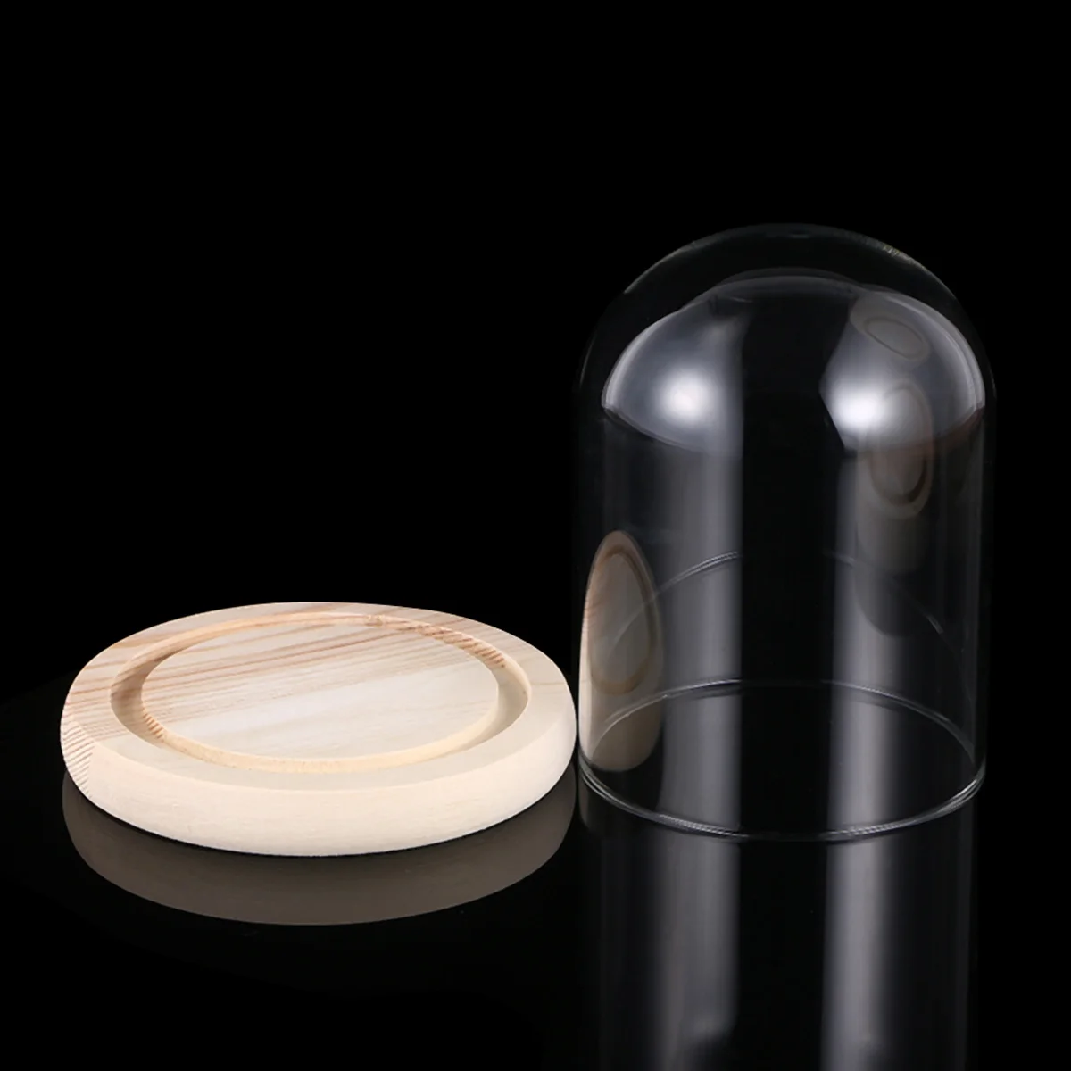 Стеклянный купол с микропейзажем и цветком 10x14 см, прозрачный купол с вечным цветком, пылезащитный портативный деревянный купол ручной работы
Стеклянный купол с микропейзажем и цветком 10x14 см, прозрачный купол с вечным цветком, пылезащитный портативный деревянный купол ручной работы