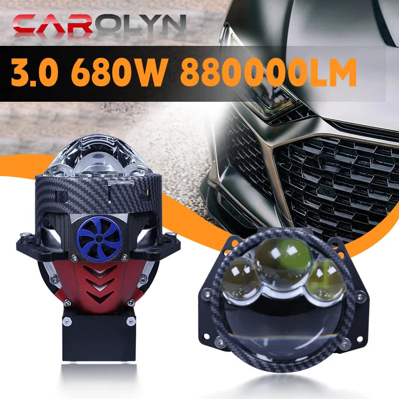 Carolyn3 laser H4 LED high and low beam lens headlights H7 9005 9006 car headlights Projector headlights
Carolyn3 laser H4 LED high and low beam lens headlights H7 9005 9006 car headlights Projector headlights