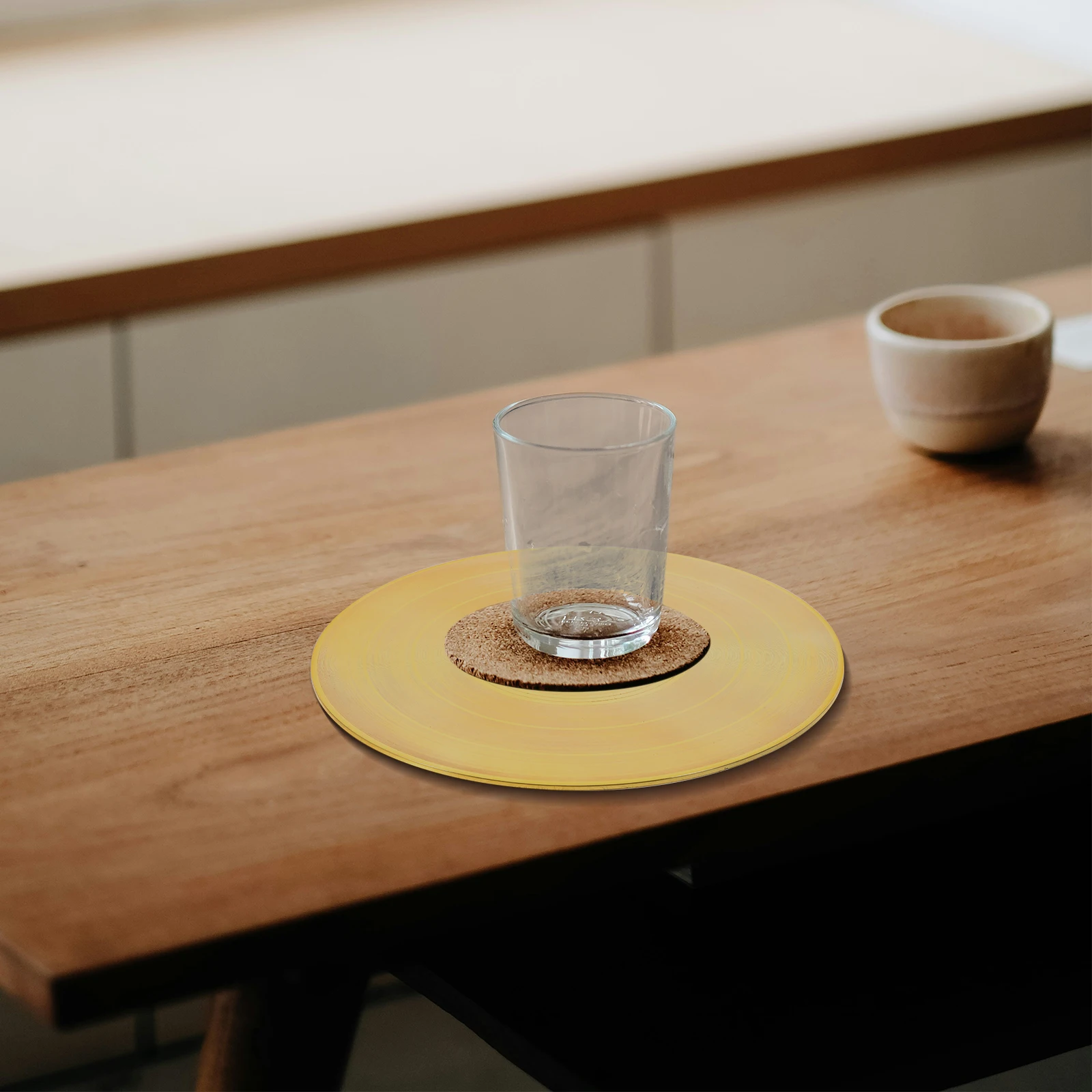 22CM Golden Vinyl Record Coasters Retro CD Table Pads Abs Anti skid Cup Mats Home Kitchen Practical Lightweight
22CM Golden Vinyl Record Coasters Retro CD Table Pads Abs Anti skid Cup Mats Home Kitchen Practical Lightweight